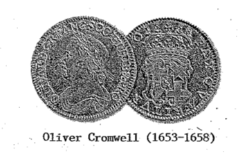 Oliver Cromwell Coin