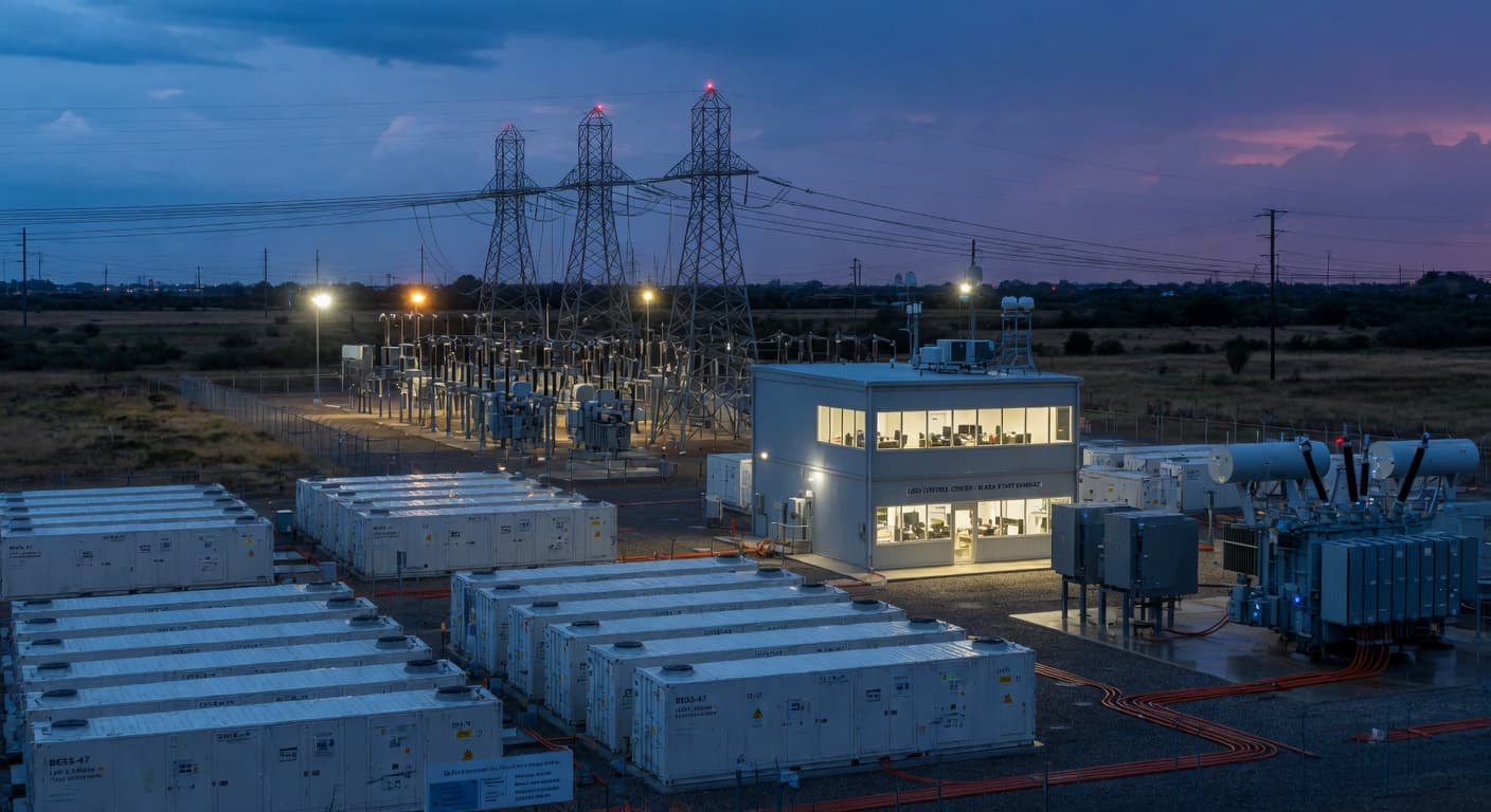 Grid-Scale BESS Enabling Stability and Resilience