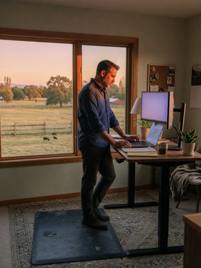 Cover — Get Up: The Vast Benefits of Standing and Moving While You Work