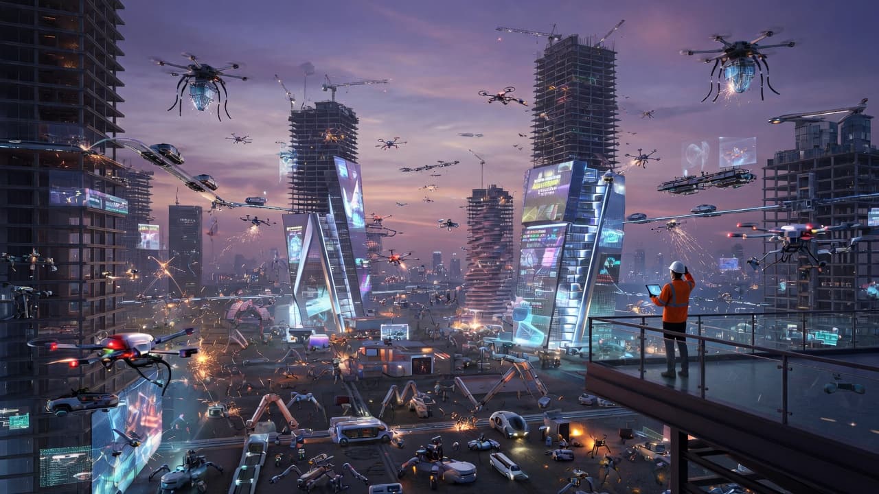 Super-robotic urban transformation, 2050s